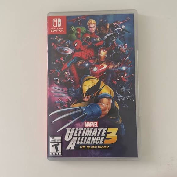 Nintendo switch, Marvel Ultimate alliance 3- The Black order - Picture 1 of 4